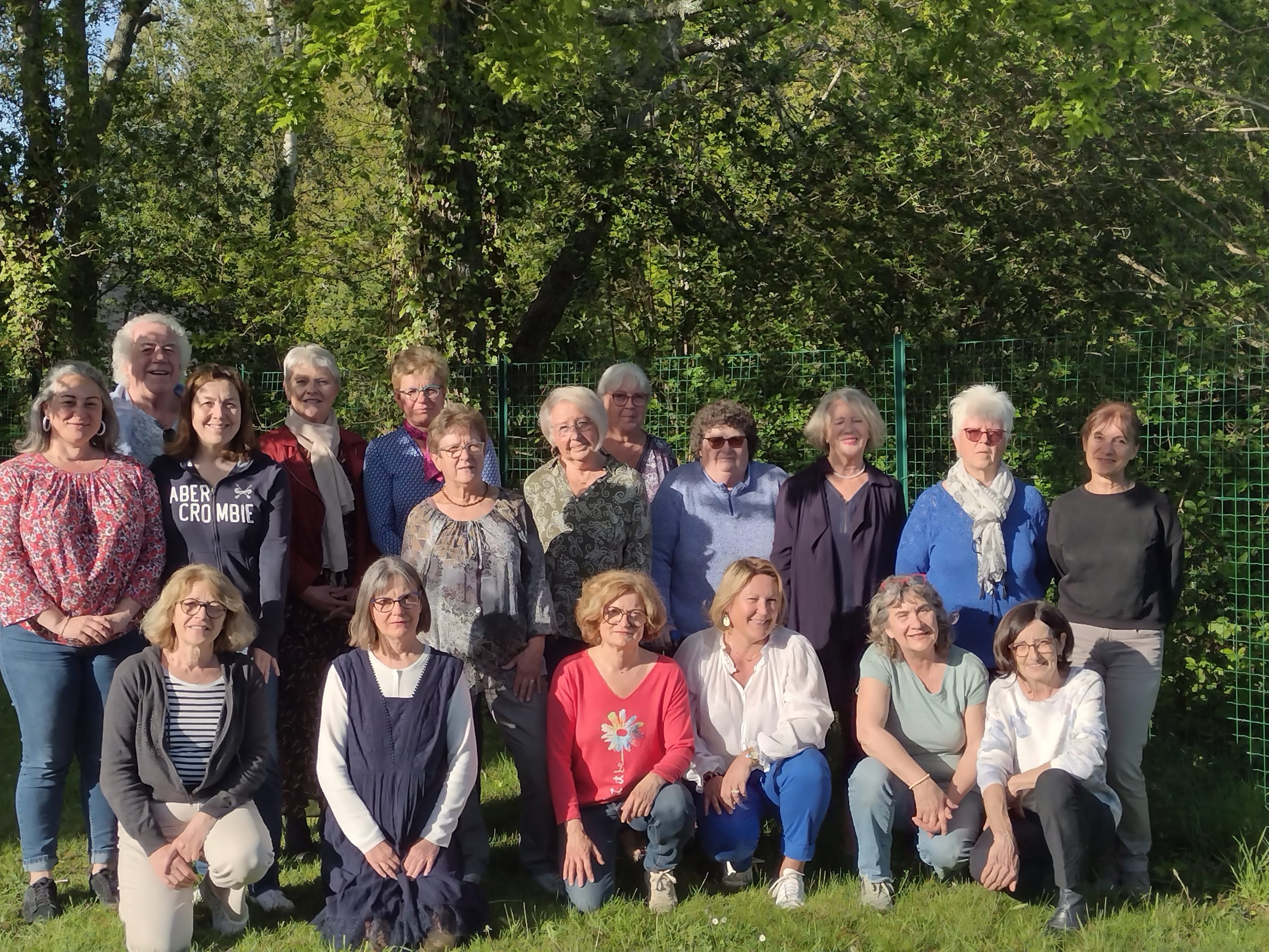 Notre groupe de chant dirigé par Dorothée Avossa