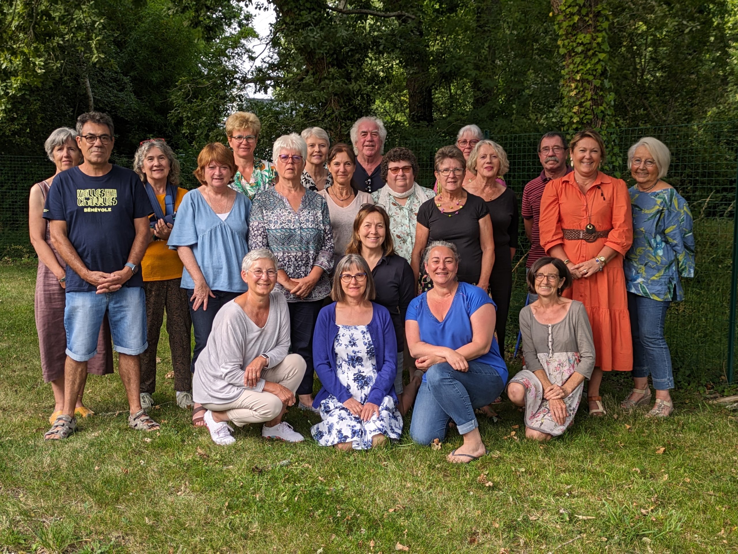 Notre groupe de chant “Et si on chantait …” dirigé par Dorothée Avossa